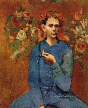 drinking boy Painting - Boy with a Pipe 1905 Pablo Picasso